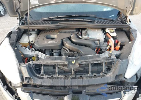 2016 Ford C-Max Energi Sel from USA, damaged, VIN 1FADP5CUXGL118676